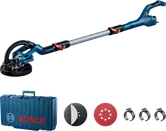 Bruska na sádrokarton Bosch GTR 550 s kufrem a příslušenstvím.