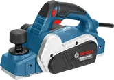Elektrický hoblík Bosch GHO 16-82 pro vyhlazování dřeva.