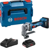 Akumulátorové nůžky na kov Bosch GSC 18V-16 s kufrem.
