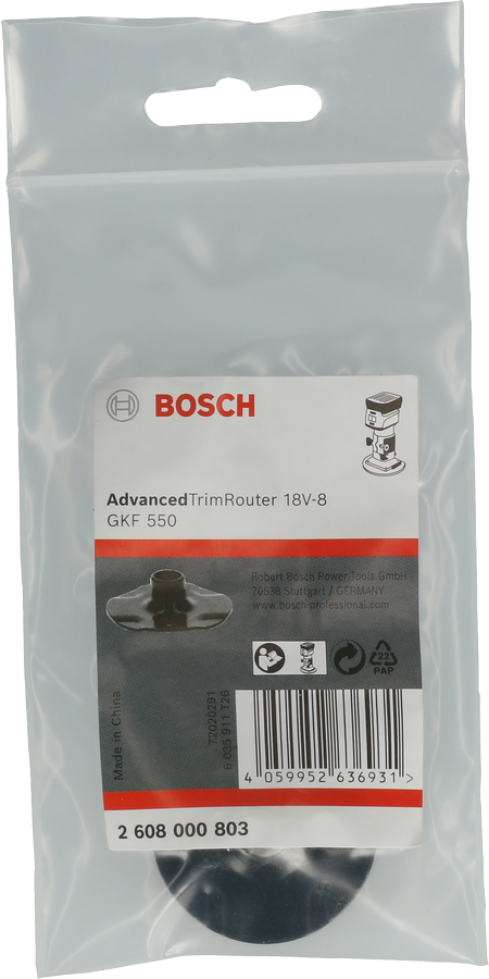 Šablona Bosch 8 mm AdvancedTrimRouter 18V-8.