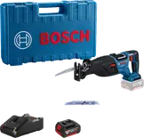 Sada akumulátorové ocasní pily Bosch GSA 185-LI.