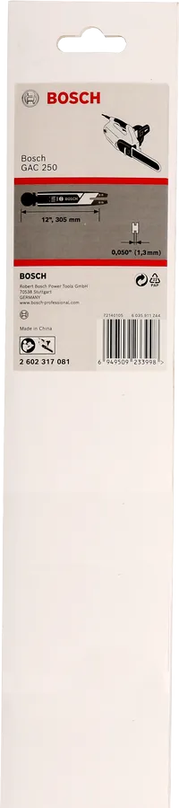 Řetězová lišta Bosch 12″ GAC 250.
