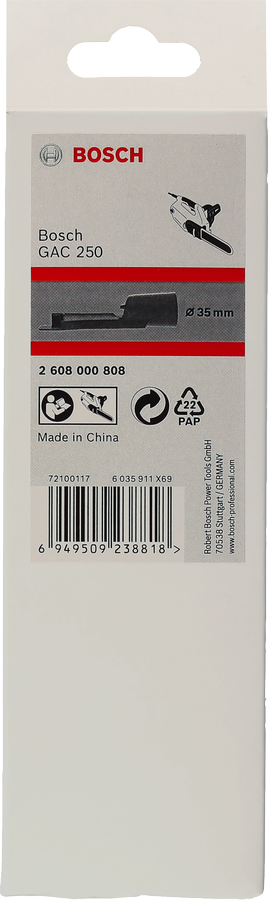 Adaptér k vysavači Bosch GAC 250 35 mm.
