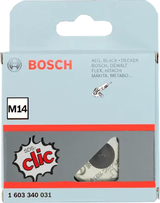 Rychloupínací matice Bosch SDS-clic M14 pro úhlové brusky.