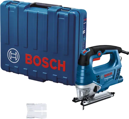 Přímočará pila Bosch GST 750 s přepravním kufříkem.