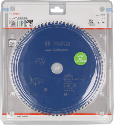 Pilový kotouč Bosch Expert for Aluminum 254×2,4/1,8×30 T78.