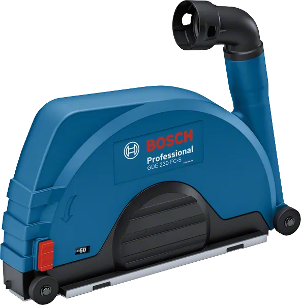 Kryt pro odsávání řezného prachu Bosch GDE 230 FC-S.