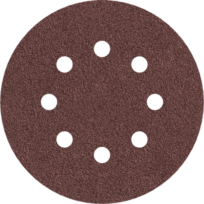 Brusný kotouč Bosch PRO E466 125 mm, zrnitost 60, 8 otvorů.