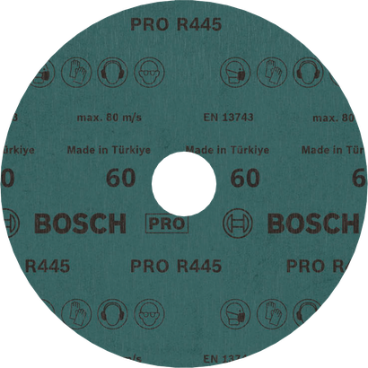 Brusný kotouč Bosch PRO R445 s fíbrovým brusným vláknem 125 mm G60.