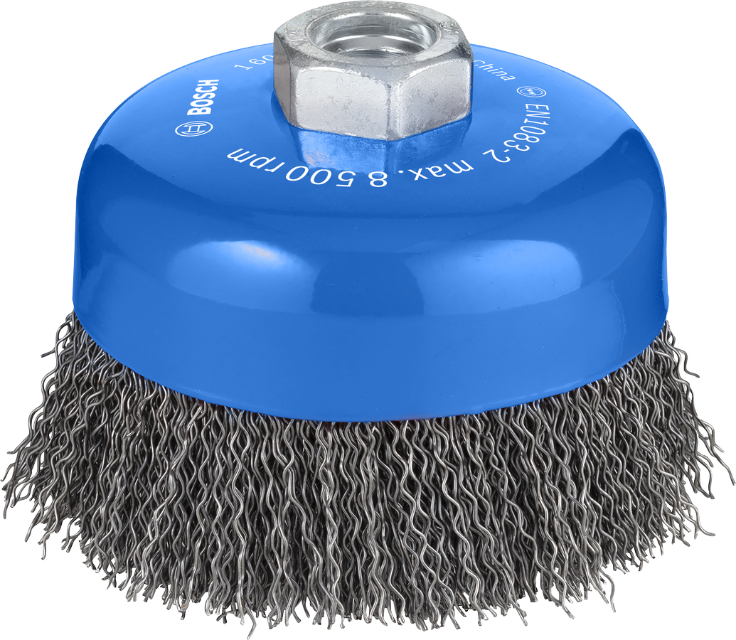 Hrncový kartáč Bosch PRO Metal Clean 100 mm pro úhlové brusky.