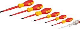 Sada šroubováků Bosch VDE TX, 7dílná, izolované rukojeti.