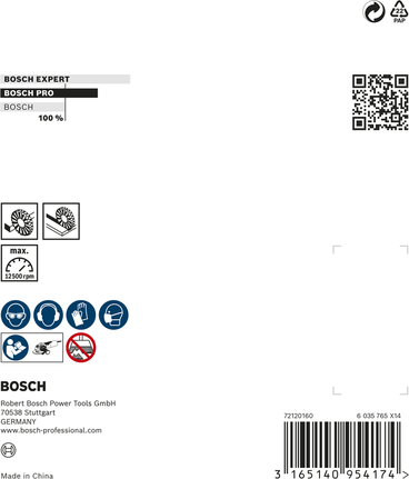 Drátěné kolečko Bosch PRO Metal s těžkým X-Lock profilem 115 x 0,5 mm.