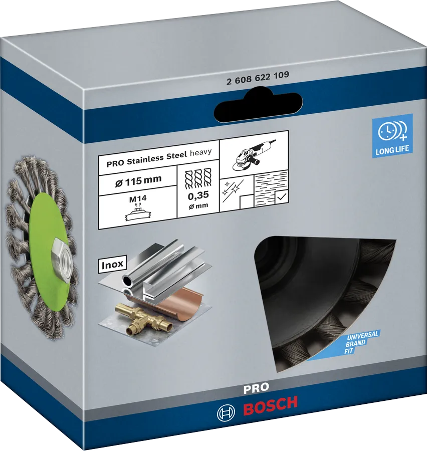 Kartáč PRO Stainless Steel heavy