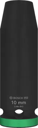Rázový nástrčný klíč Bosch PRO 1/2 palce, hloubka 10 mm.