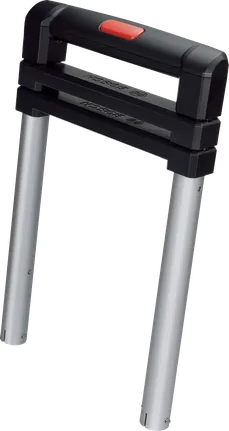 Teleskopická rukojeť Bosch s nastavitelnou délkou.