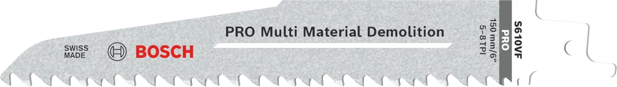 Pilový list PRO Multi Material Demolition S610VF