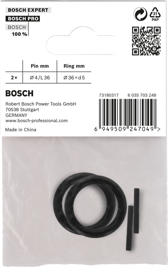 Retaining Ring and Pin Set for PRO Impact Socket 