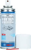 Univerzální řezný olej Bosch PRO, aerosolová nádobka 250 ml.