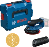 Excentrická bruska Bosch GEX 18V-150 s kufrem.