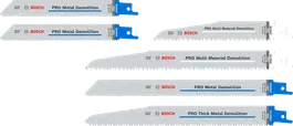 Sada demoličních kotoučů Bosch PRO, 6dílná na kov a více materiálů.