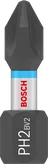 Bit Bosch PRO Phillips Impact PH2 25 mm pro šroubování.