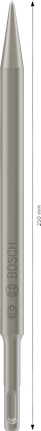 Špičatý sekáč Bosch PRO SDS plus-4C, délka 250 mm.