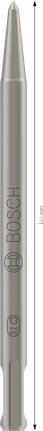 Špičatý sekáč Bosch SDS-max, délka 400 mm.