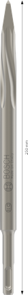 Špičatý sekáč Bosch PRO SDS plus-5C 250 mm.