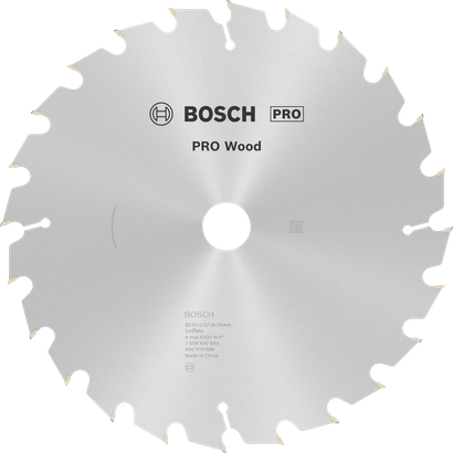 Kotouč do okružní pily Bosch PRO Wood 235 mm pro řezání dřeva.