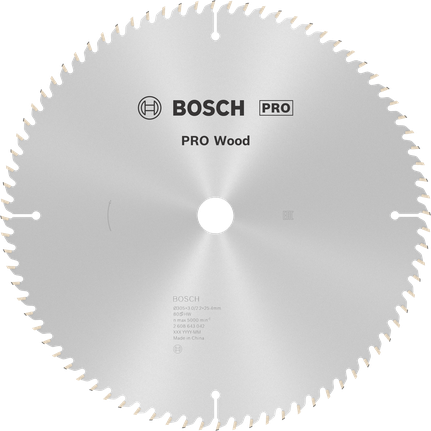 Kotouč do kotoučové pily Bosch PRO Wood 305 mm 80 zubů.