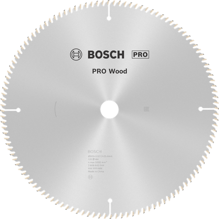 Kotouč do kotoučové pily Bosch PRO Wood 305 mm pro jemné řezání.