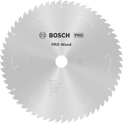 Kotouč do kotoučové pily Bosch PRO Wood 305 mm 96 zubů.