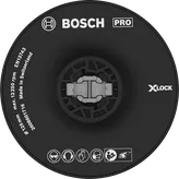 Tvrdý podpěrný talíř Bosch PRO 125 mm pro brusky X-LOCK.