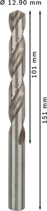 Spirálový vrták Bosch PRO Metal HSS-G 12,9 mm.