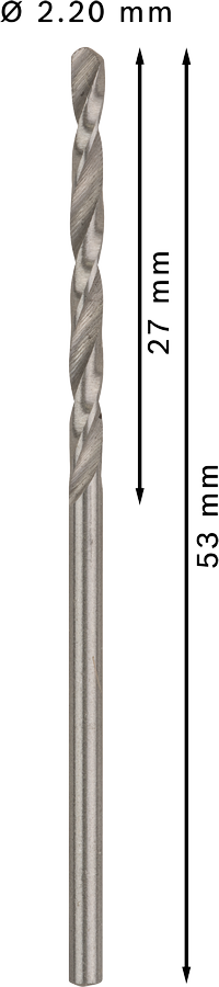 Vrták PRO Metal HSS-G