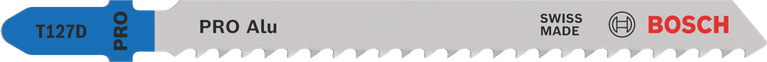 Pilový list Bosch PRO Alu T127D do kmitací pily pro řezání hliníku.