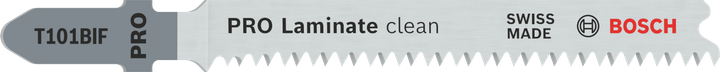 Pilový list Bosch PRO Laminate clean T101BIF s broušenými zuby.
