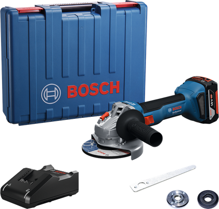 Sada akumulátorové úhlové brusky Bosch GWS 18V-8.