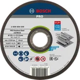 Řezný kotouč Bosch PRO na nerezovou ocel a kov 125 mm.