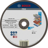 Řezný kotouč Bosch PRO Multi Material 180 mm pro různé materiály.