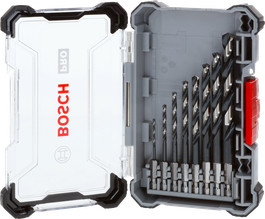 Sada spirálových vrtáků Bosch PRO Metal HSS-G Impact, 8dílná.