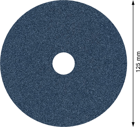 Fíbrový kotouč Bosch PRO R575, zrnitost 125 mm.