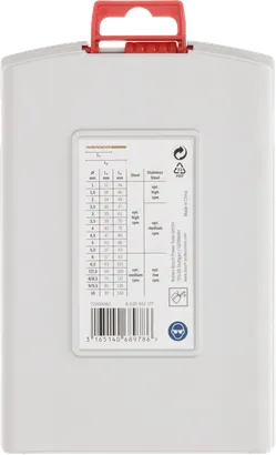 Sada vrtáků Bosch PRO HSS-Co, 19dílná.