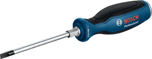 Plochý šroubovák Bosch SL5.5 Professional s ergonomickou rukojetí.