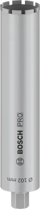 Jádrová fréza Bosch PRO mokrá 102 mm 1 1/4 palce UNC.