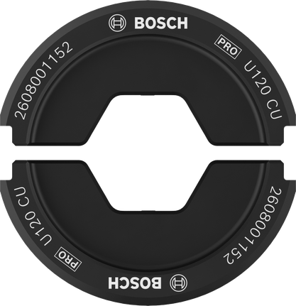 Krimpovací čelist Bosch PRO U120 CU 120 mm² pro měď.
