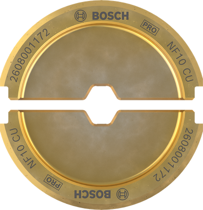 Krimpovací čelist Bosch PRO NF10 CU 10 mm² pro měď.