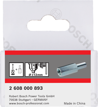 Adaptér pro míchací koš Bosch 13 mm.