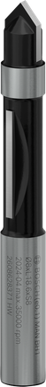Frézovací bit Bosch PRO Panel Pilot s 8mm stopkou pro přesné řezání.