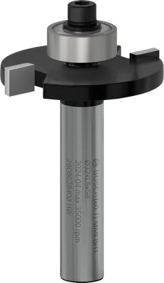 Drážkovací fréza Bosch PRO, stopka 8 mm pro přesné řezy.